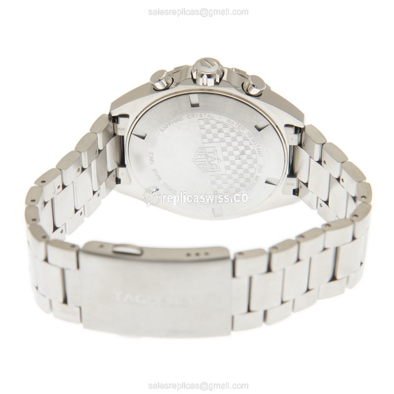 Tag Heuer Formula 1 Quartz - Steel Case - Black Dial - Silver Steel Strap - View 4