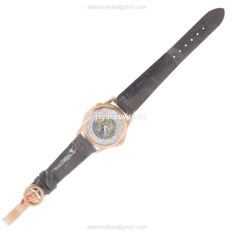 Patek Philippe 5131R-001 Replica - Automatic - Rose Gold - Brown Leather Strap - View 2