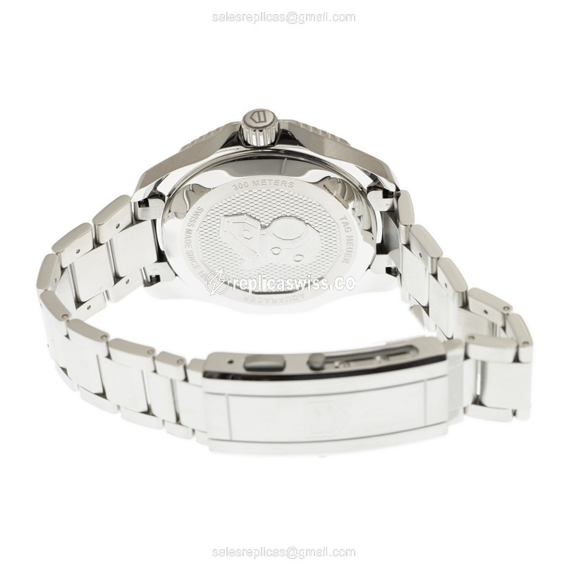 Tag Heuer Aquaracer Replica - Automatic - Steel - Blue Dial - View 4
