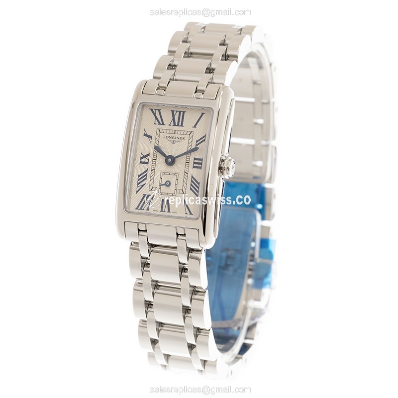 Longines Dolce Vita Replica - Quartz - Silver Steel Case, Dial - View 3
