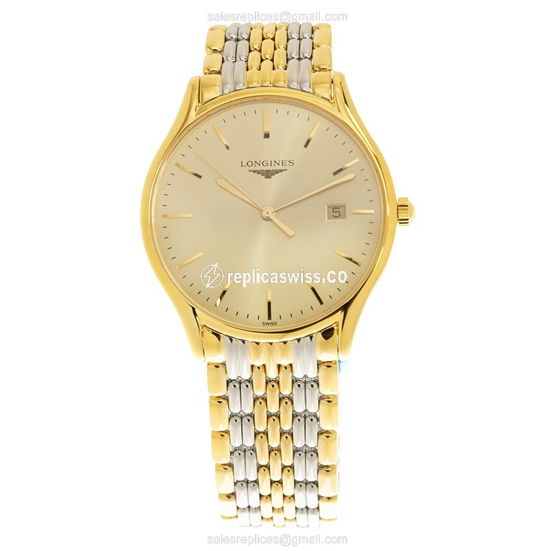 Longines Lyre Replica - Quartz - Gold-Plated - Steel Case - View 2