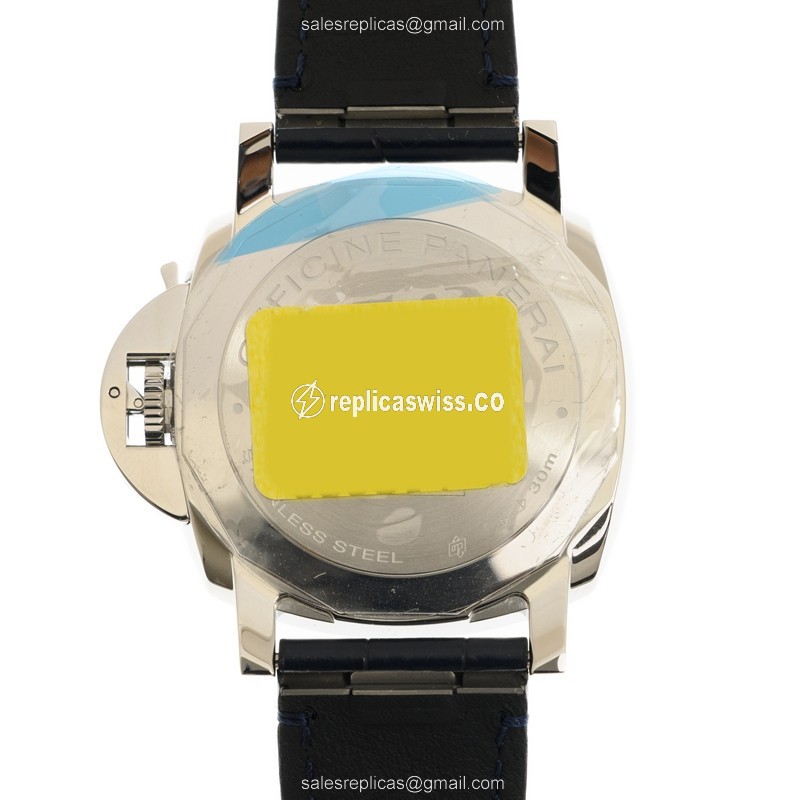 Panerai PAM01039 Replica - Automatic - Carbon Fiber Case - Black Dial - Rubber Strap - Buckle Clasp - View 3