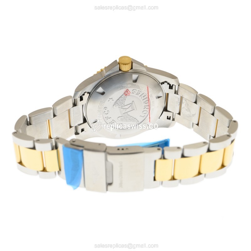 Longines CONQUEST Replica - Automatic - 18kt Gold & Steel - Blue Dial - Gold Strap - View 4