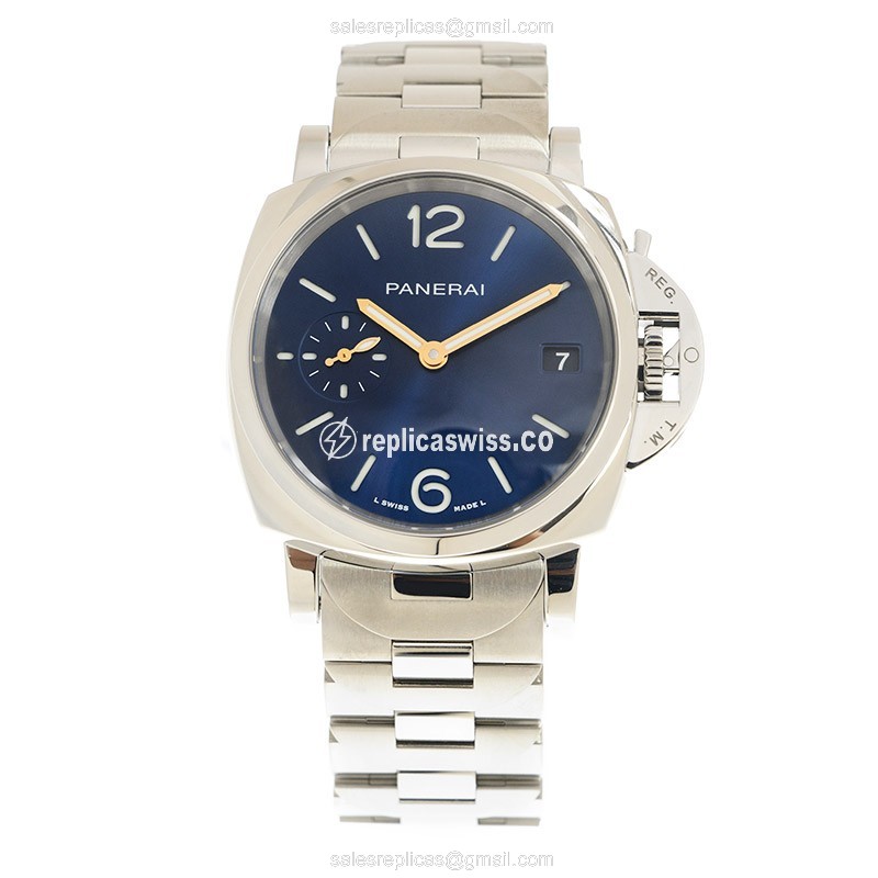 Panerai PAM01123 LUMINOR DUE Automatic Stainless Steel - View 2