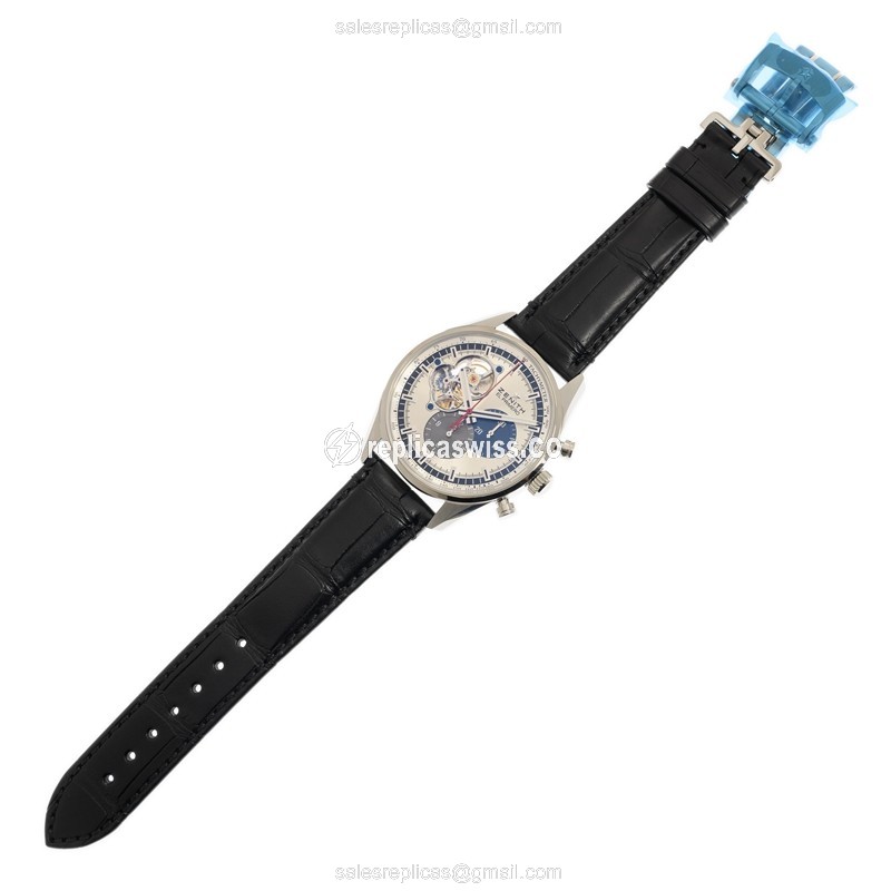 Zenith CHRONOMASTER Replica - Auto - Steel - Silver Dial - View 2