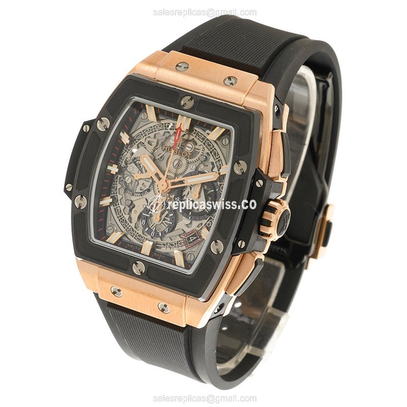 Hublot 641.OM.0183.RX SPIRIT OF BIG BANG Automatic 18kt Rose Gold - View 3