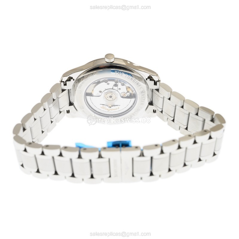 Longines L2.893.4.77.6 Replica - Automatic - Stainless Steel Case - Silver Dial - View 4