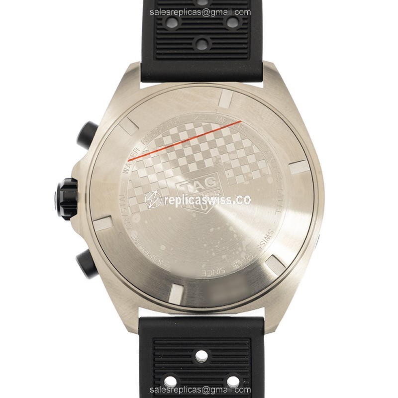 Formula 1 Tag Heuer CAZ1010 Replica - Quartz - Black Dial - Rubber Strap - Buckle Clasp - View 3