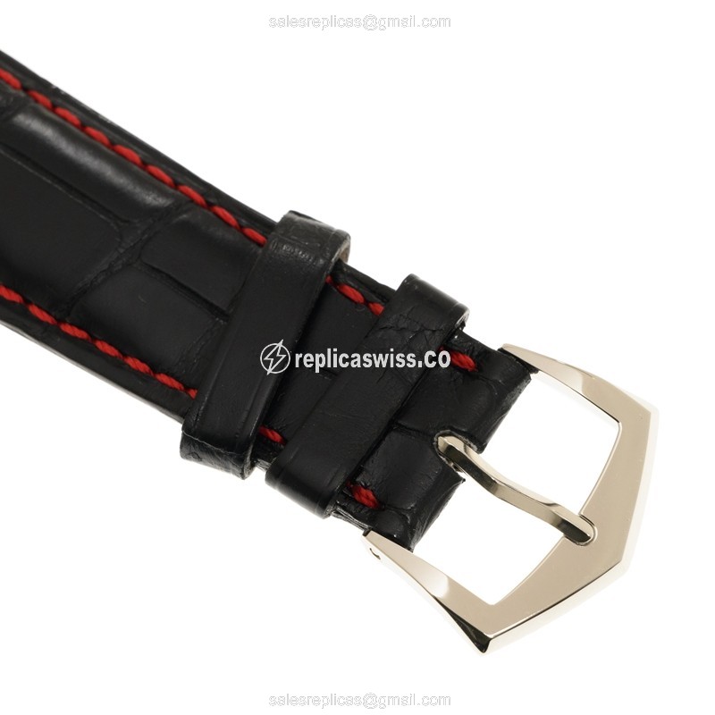 Patek Philippe 5951P-001 Grand Complications - Auto - 950 Pt - Black Dial - Buckle Clasp - Alligator Black - View 4