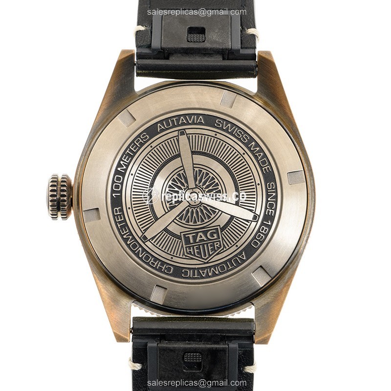 Tag Heuer WBE5190.FC8268 AUTAVIA Automatic Bronze - View 3