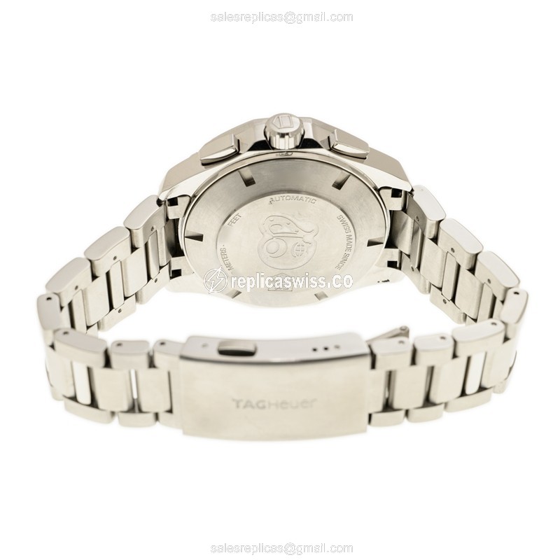 Tag Heuer Aquaracer Replica - Automatic - Steel - Black Dial - View 4