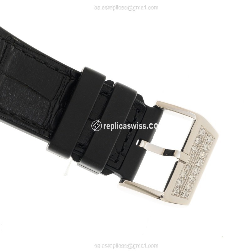 Franck Muller Vanguard Auto Replica - 18kt White Gold - 45mm - View 4