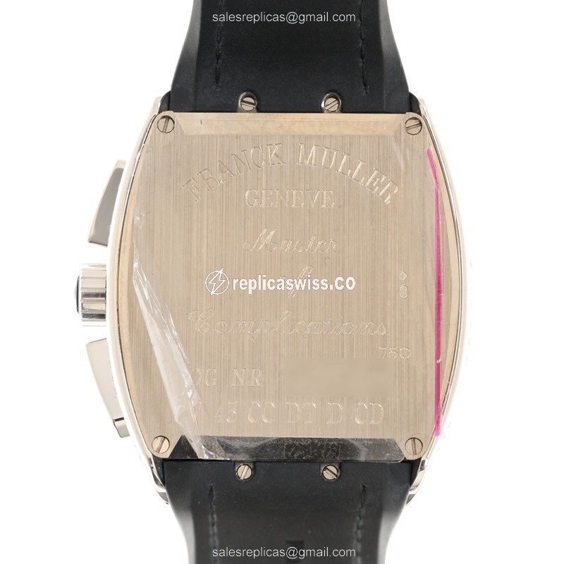 Franck Muller Vanguard Auto Replica - 18kt White Gold - 45mm - View 3