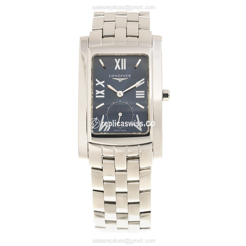 Longines Dolce Vita Replica - Quartz - Blue Dial, Steel Case - View 2