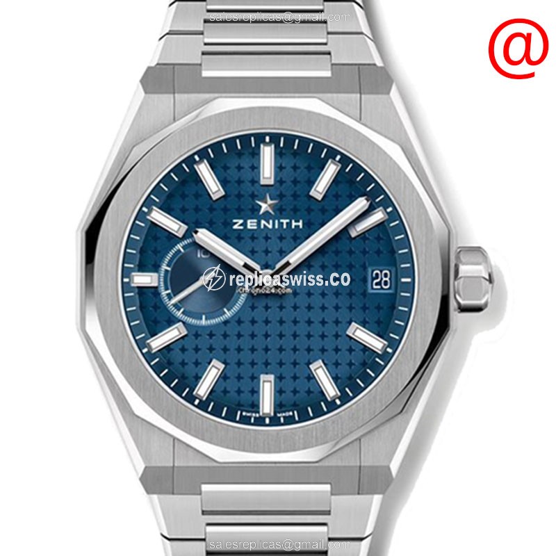 Zenith DEFY Automatic - Blue Dial - Steel Case - Silver Strap