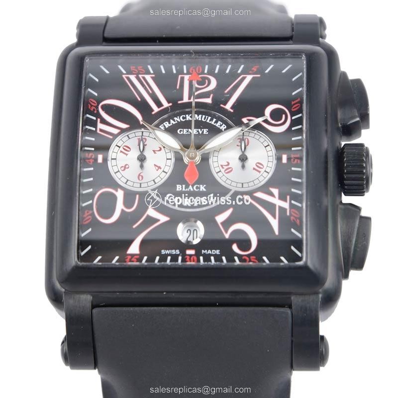 Franck Muller Replica Watch - Conquistador - Black Dial