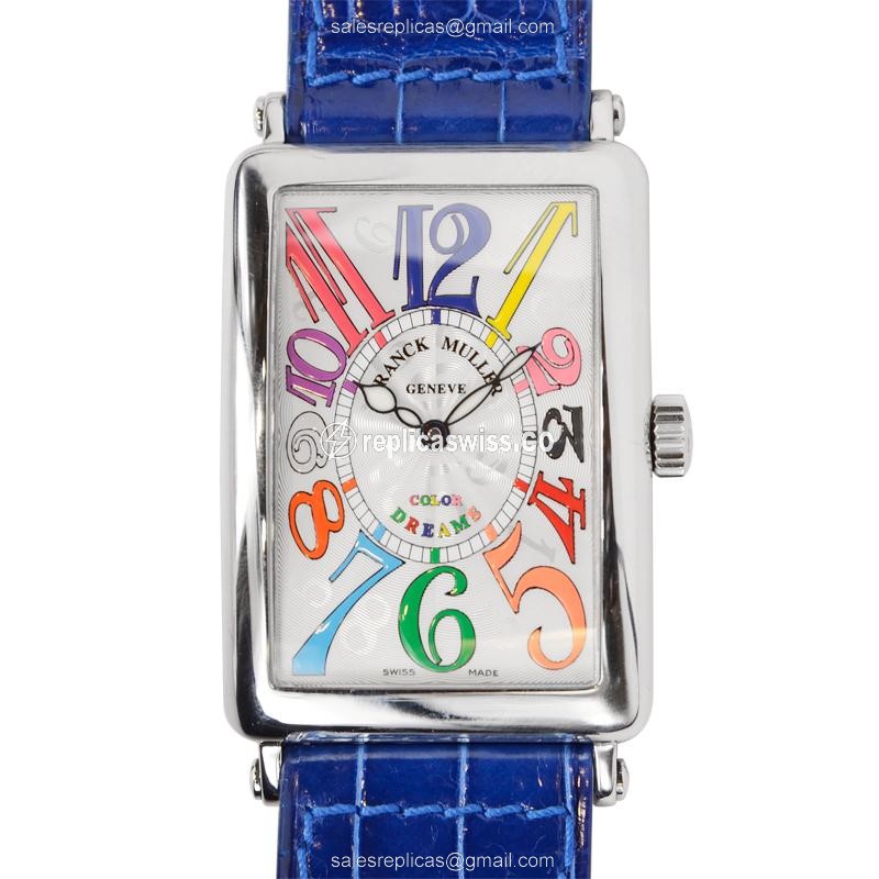 Franck Muller 1000 SC COL DR AC LONG ISLAND Replica | Automatic | Steel Case | Silver Dial