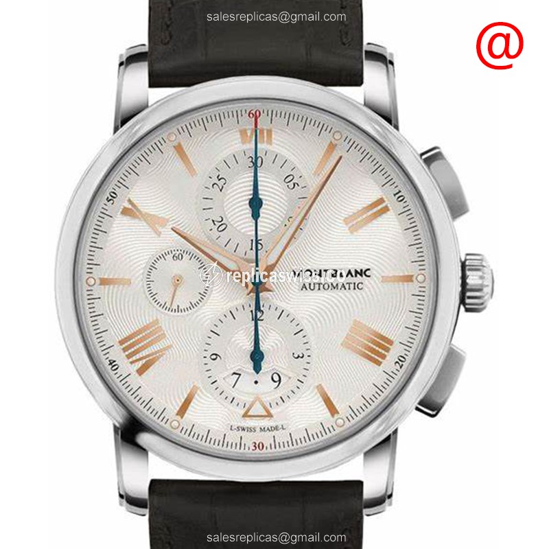 Mont Blanc 4810 Replica - Automatic - Steel - Silver Dial