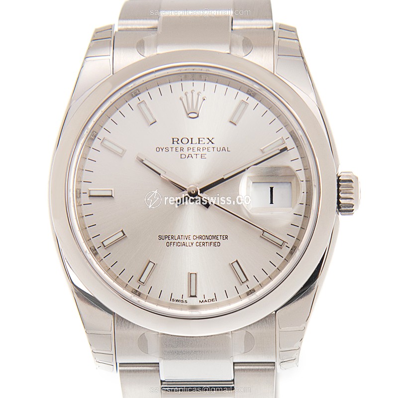 Rolex Datejust Replica - Automatic | Stainless Steel | Silver Dial | Steel Clasp - Luxury Replica DATEJUST Watch