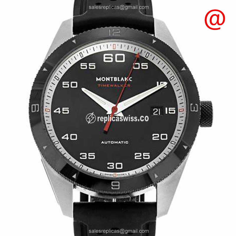 Mont Blanc 116059 TIMEWALKER Automatic Stainless Steel