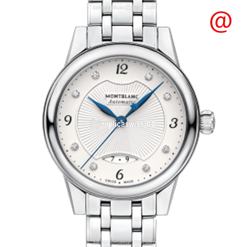 Replica Mont Blanc BOHEME - Automatic Steel - White Dial