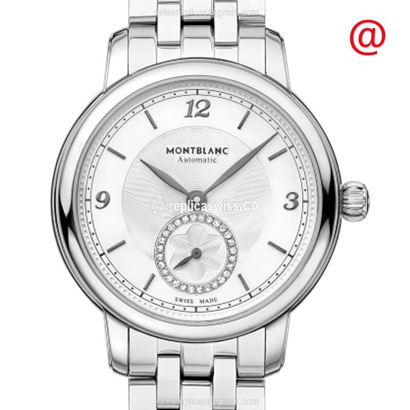 Mont Blanc STAR LEGACY Replica - Automatic - White Dial - Steel Case & Band - Luxury Replica STAR LEGACY Watch