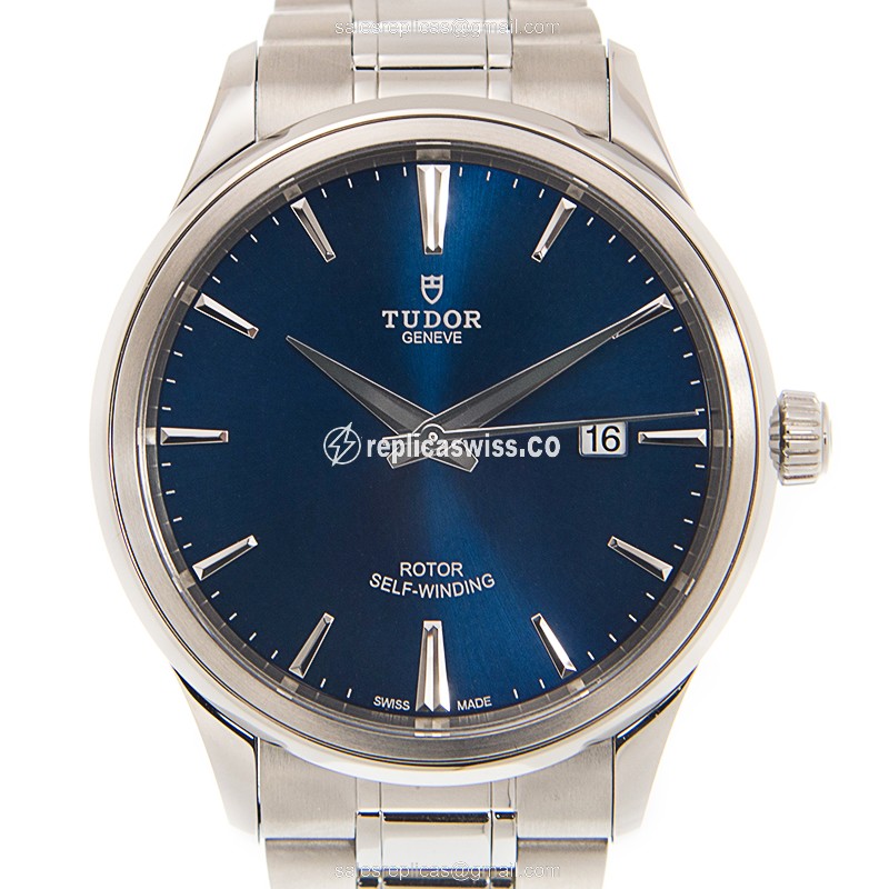 Tudor 12700-65070-BL Replica - Automatic - Blue Dial - Steel Case & Strap - Luxury Replica STYLE Watch