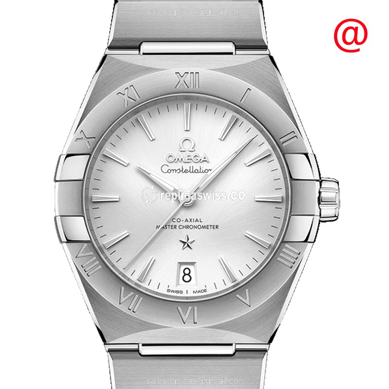 Omega Constellation Replica - Automatic - Silver Dial - Steel Case - Silver Strap - Luxury Replica CONSTELLATION Watch