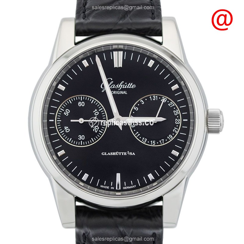 Watch Glashutte Senator Skeletonized - Automatic Steel Black - Luxury Replica SENATOR MANUAL WINDING SKELETONIZED Watch