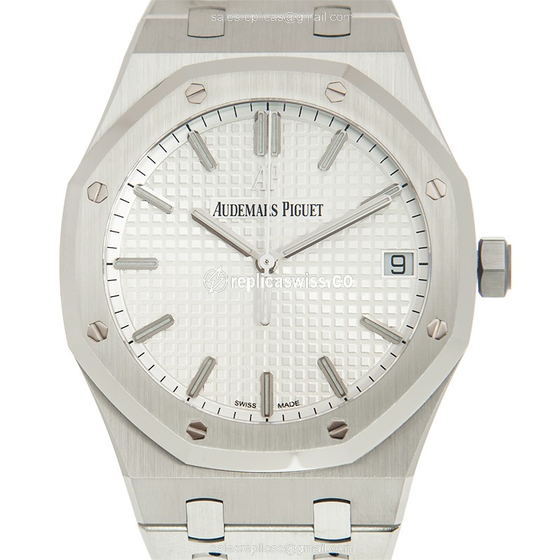 Audemars Piguet 15500ST.OO.1220ST.04 - Automatic - Steel Case - Silver Dial - Steel Band - Luxury Audemars Piguet Watch