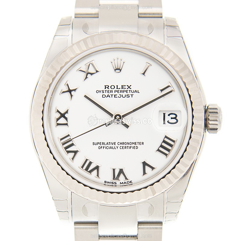 Rolex Datejust Replica - White Gold | Steel Case | Automatic Movement