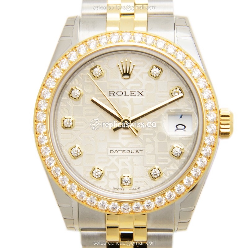 Rolex Lady Datejust Replica - Automatic | Silver Dial | Clasp | Silver Strap - Luxury Replica LADY DATEJUST Watch