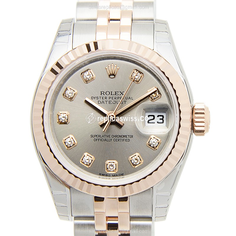 Rolex 179171GGY LADY DATEJUST Automatic 18kt Rose Gold & Steel - Luxury Replica LADY DATEJUST Watch