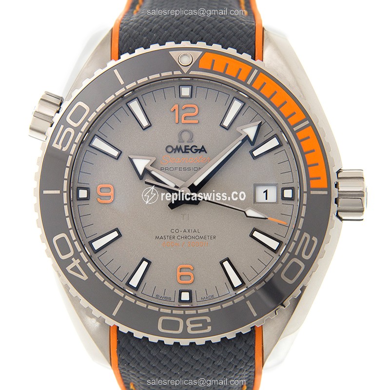 Omega Seamaster Replica Watch Gray Dial Titanium Automatic
