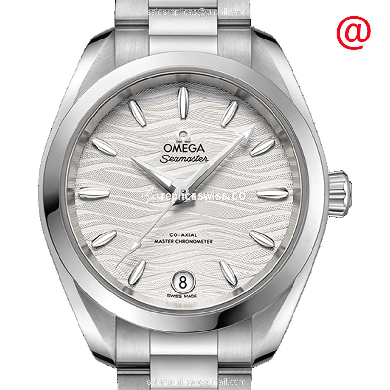 Omega Seamaster Replica - Automatic - Stainless Steel - Silver Dial - Steel Strap - Luxury Replica SEAMASTER Watch
