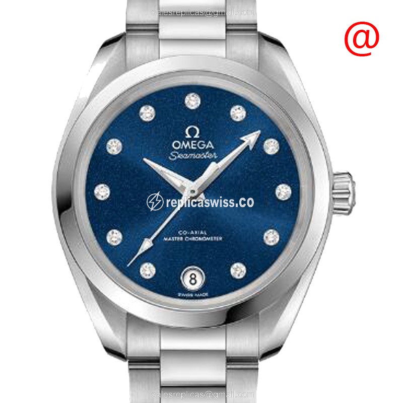 Omega Seamaster Replica - Automatic | Steel Case | Blue Dial | Silver Clasp