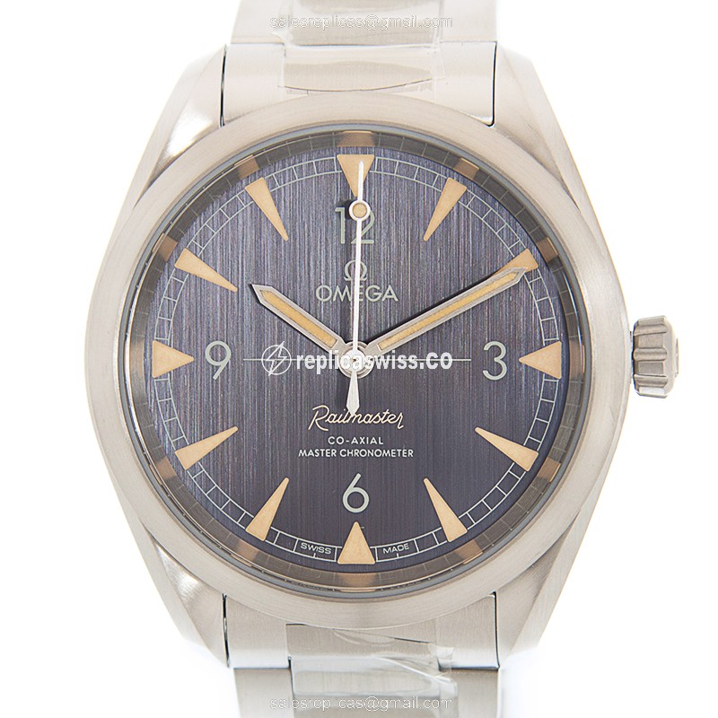 Omega Seamaster Replica - Automatic - Stainless Steel - Black Dial, Silver Clasp