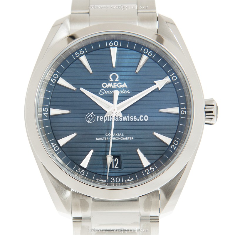 Omega Seamaster Automatic - Steel Case, Blue Dial, Silver Clasp, Steel Strap