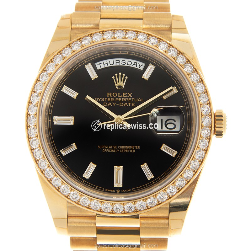 Rolex 228348RBR-0001 DAY-DATE Automatic 18kt Gold & Diamond