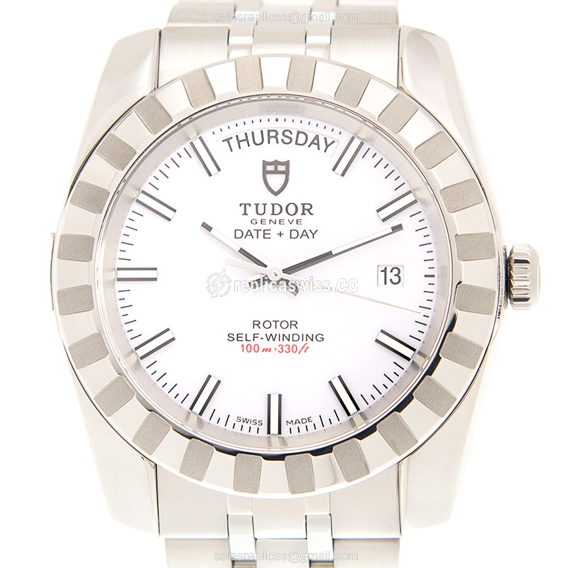 Tudor CLASSIC Replica Watch - automatic - steel - white