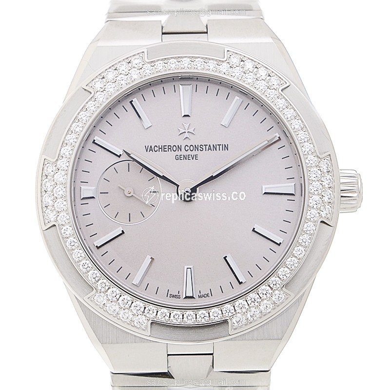 Vacheron Constantin Overseas Replica - Auto - Steel - Pink