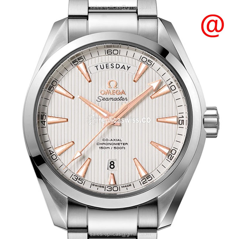 Omega Seamaster Replica - Automatic - Stainless Steel - Silver Dial - Silver Clasp - Luxury Replica SEAMASTER Watch