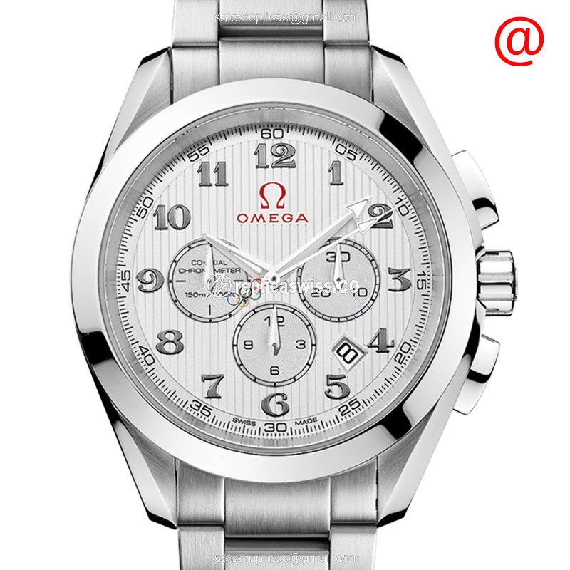 Omega 231.10.44.50.02.001 Replica - Automatic - Stainless Steel - Silver Dial - Steel Clasp - Luxury Replica SPECIALITIES Watch