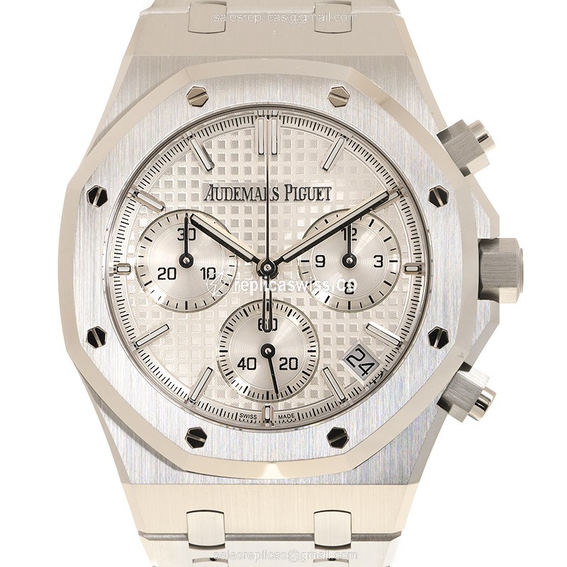 Audemars Piguet 26240ST.OO.1320ST.03 - Auto - Steel Case - Silver Dial - Steel Band - Luxury Audemars Piguet Watch