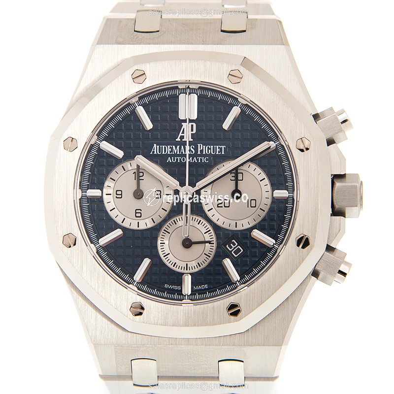 AP 26331ST.OO.1220ST.01 Replica - Automatic - Blue Dial - Silver Steel Strap - Luxury Audemars Piguet Watch