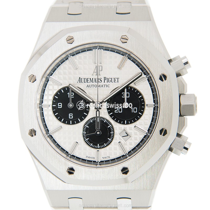 AP 26331ST.OO.1220ST.03 Replica - Automatic - Steel - Silver Dial - Steel Strap Clasp - Luxury Audemars Piguet Watch
