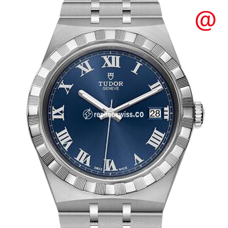 Tudor Royal 28600-91060-Auto Steel Blue Dial Silver Clasp - Luxury Replica TUDOR ROYAL Watch