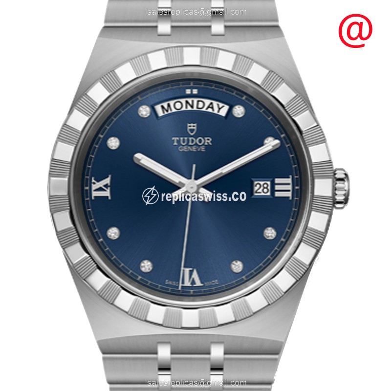 Tudor Royal Watch Replica - Automatic - Steel - Blue Dial - Luxury Replica TUDOR ROYAL Watch