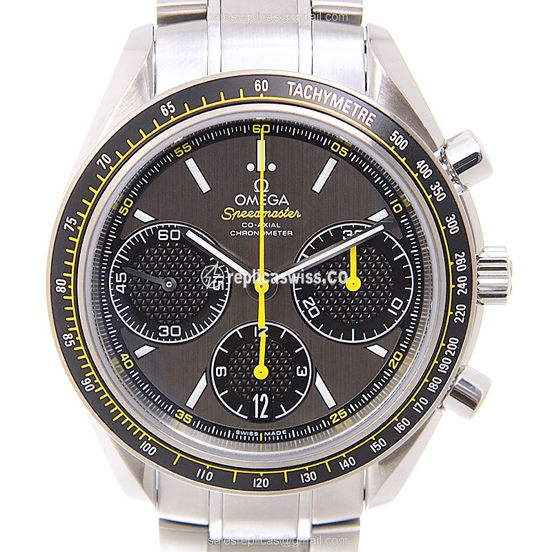 Omega Speedmaster Replica - Automatic - Stainless Steel - Gray Dial - Silver Clasp - Steel Strap - Luxury Replica SPEEDMASTER Watch