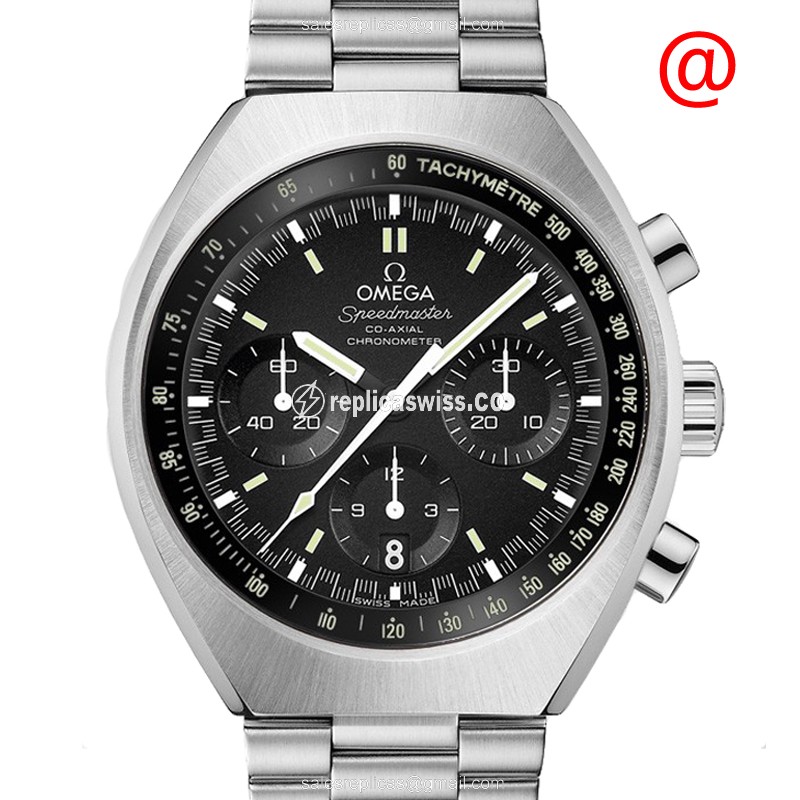 Omega Speedmaster Replica - Automatic - Stainless Steel - White Dial, Clasp - Silver Strap - Luxury Replica SPEEDMASTER Watch